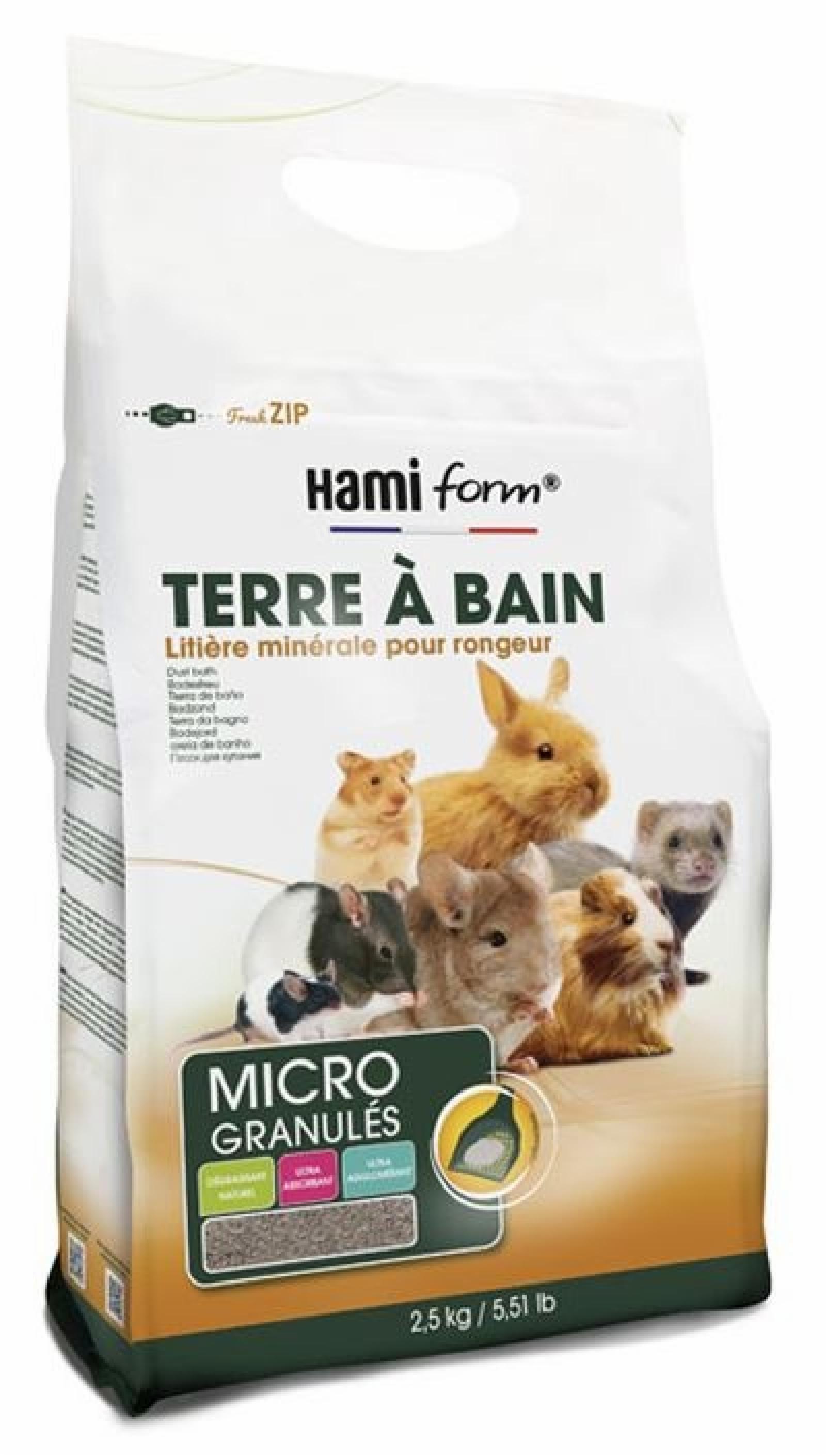 Hamiform Песок дкупания  для грызунов  с серой 2,5 кг. 250 2.500 кг 61840