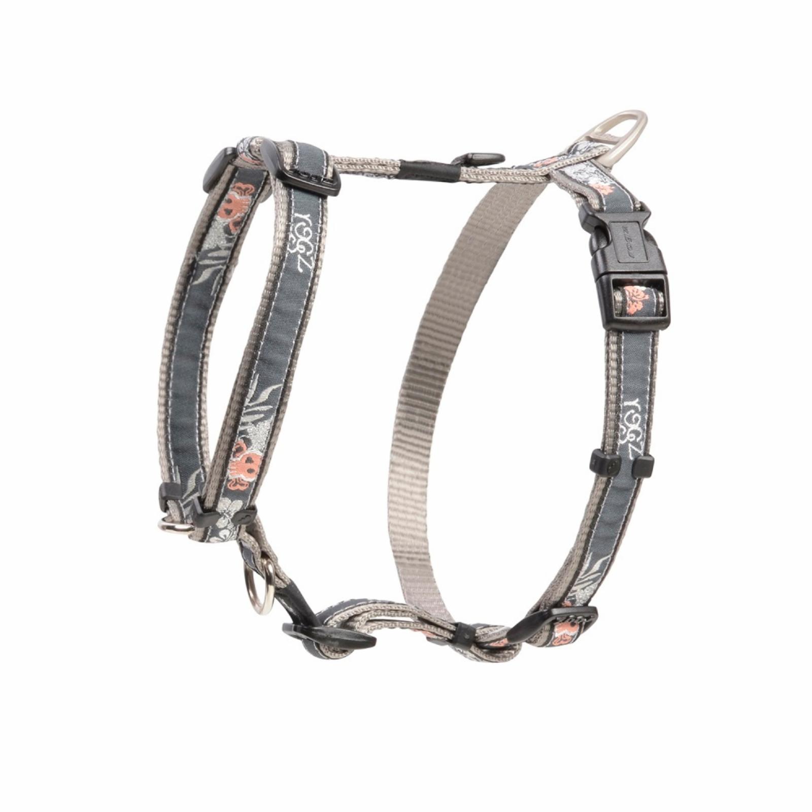 Rogz Шлейка серия Fancy dress размер S (см) ширина 1,1 см  Коралловый остров (H-HARNESS) SJ01CN SJ01CN 0,028 кг 38338