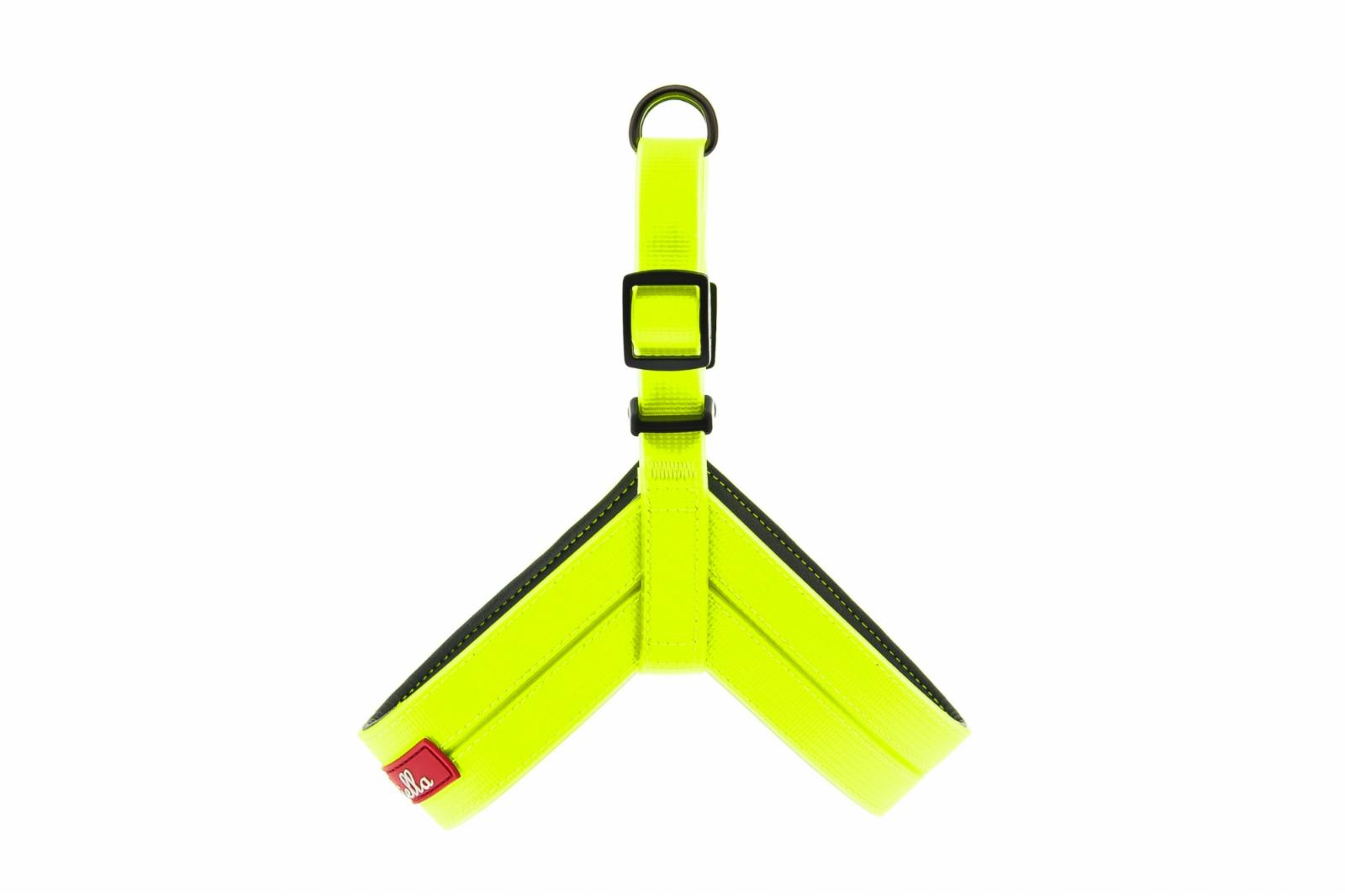 Ferribiella аксессуары  Силиконовая шлейка Супер комфорт желтая 5X92 см (PETTORINA COCO FUN FLAT 5X92CM GIALLO) HI773-G 0,300 кг 47296