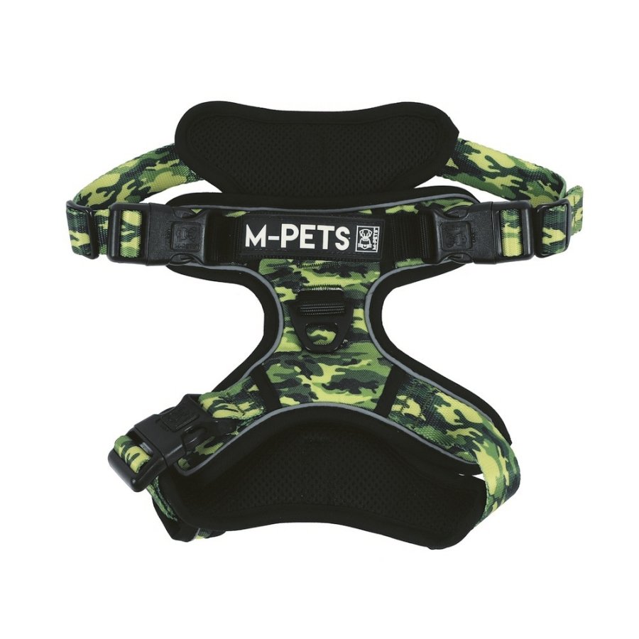 Шлейка Hiking M 35-60 см 40-75 см 25 мм камуфляж MPets 10829199, УТ-057043