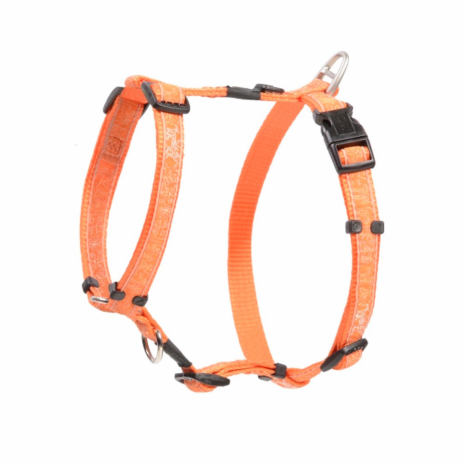 Rogz Шлейка серия Fancy dress размер M (см) ширина 1,6 см  Веселая прогулка (H-HARNESS) SJ12CP 0,058 кг 38342