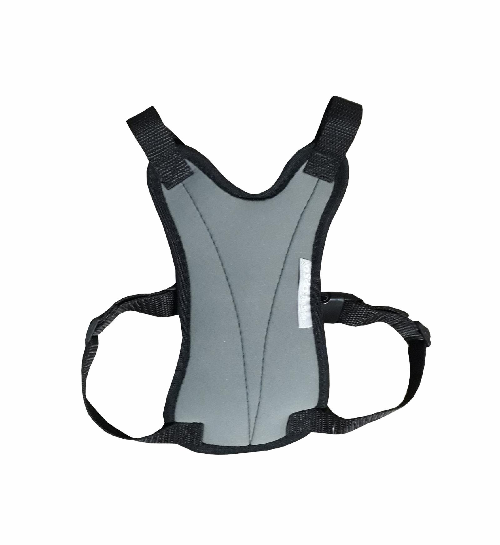 OSSO Шлейка прогулочная для собак OSSO Fashion р. M (серый) А-1103 0,078 кг 57520