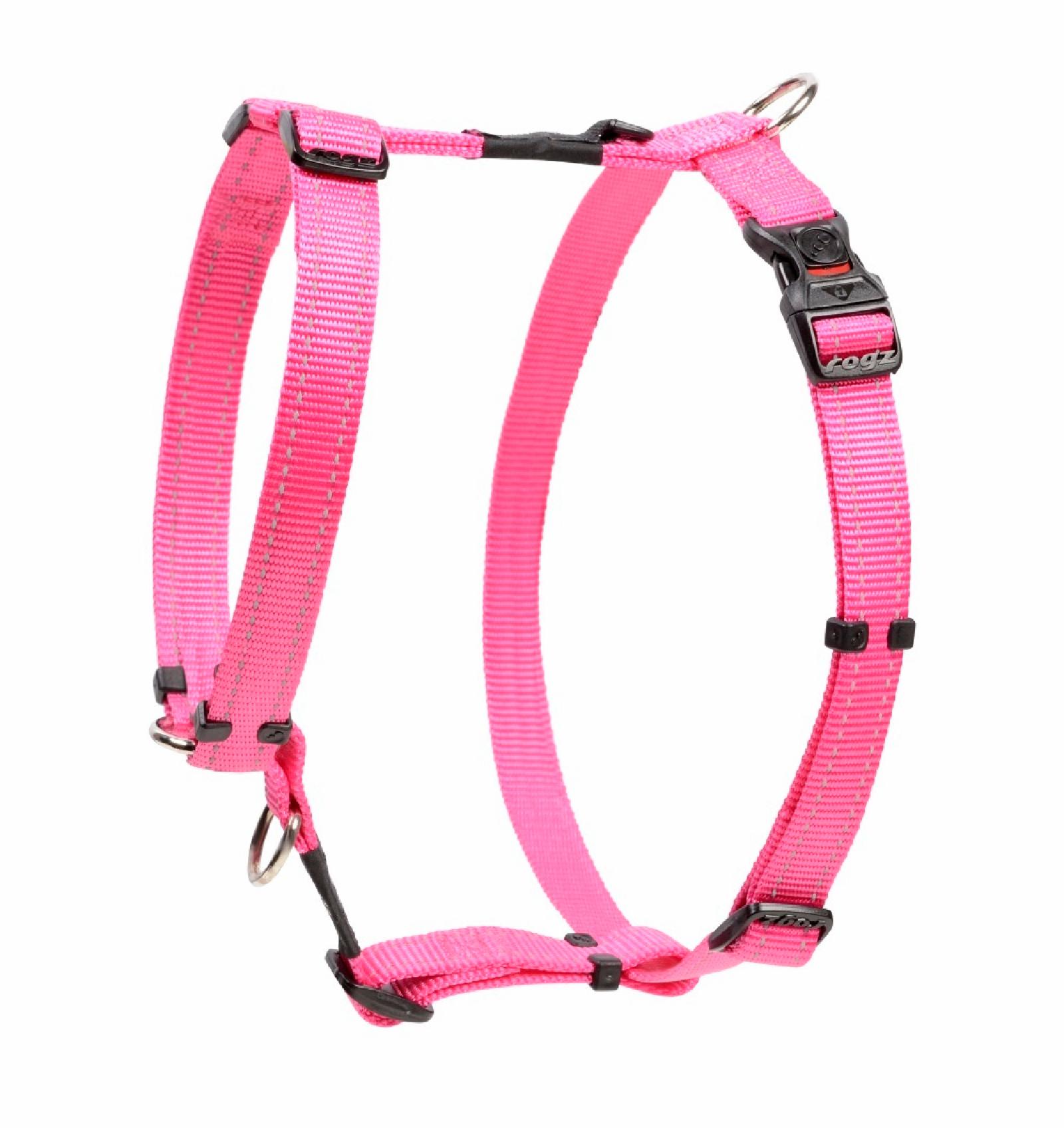 Rogz Шлейка серия Utility размер L (45-75см) ширина 2 см розовый (H-HARNESS) SJ06K 0,130 кг 47685