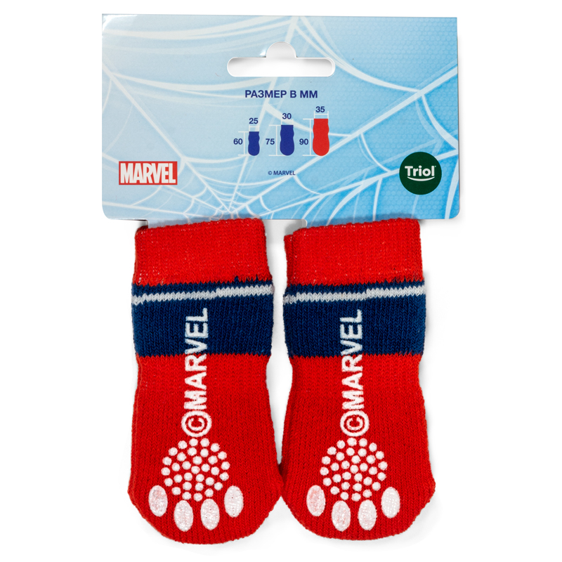 Triol Marvel  Носки Marvel Человек-паук размер M 12231031 (зима) 0,025 кг 43126