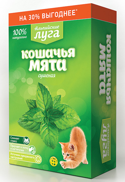 Альпийские луга Кошачья мята сушеная A206 0.020 кг 55840