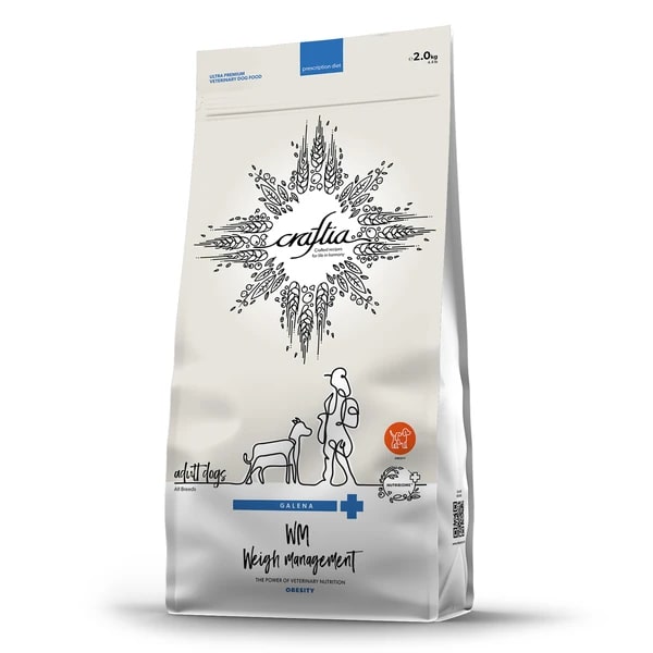     [36913] Ветеринарная диета CRAFTIA GALENA DOG WEIGHT MANAGEMENT (Obesity) Вейт Менеджмент (Обесити) для собак при избыточном весе 2 кг, 36913