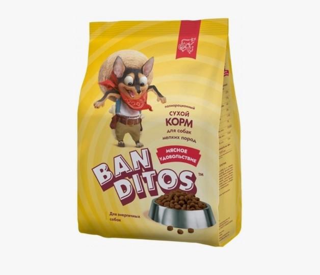 BANDITOS МЯСНОЕ УДОВОЛЬСТВИЕ взр.мел.собак 2кг