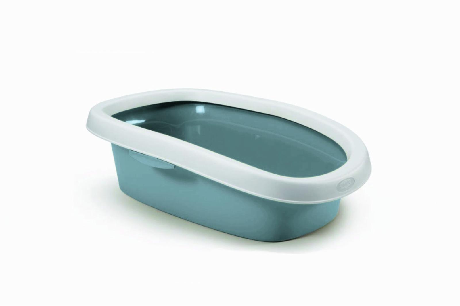 Stefanplast Туалет Sprint-10 с рамкой,синий 31*43*14 (TOILETTE SPRINT 10 BLU ACCIAIOBIANCO) 96582 96582 0.383 кг 48711
