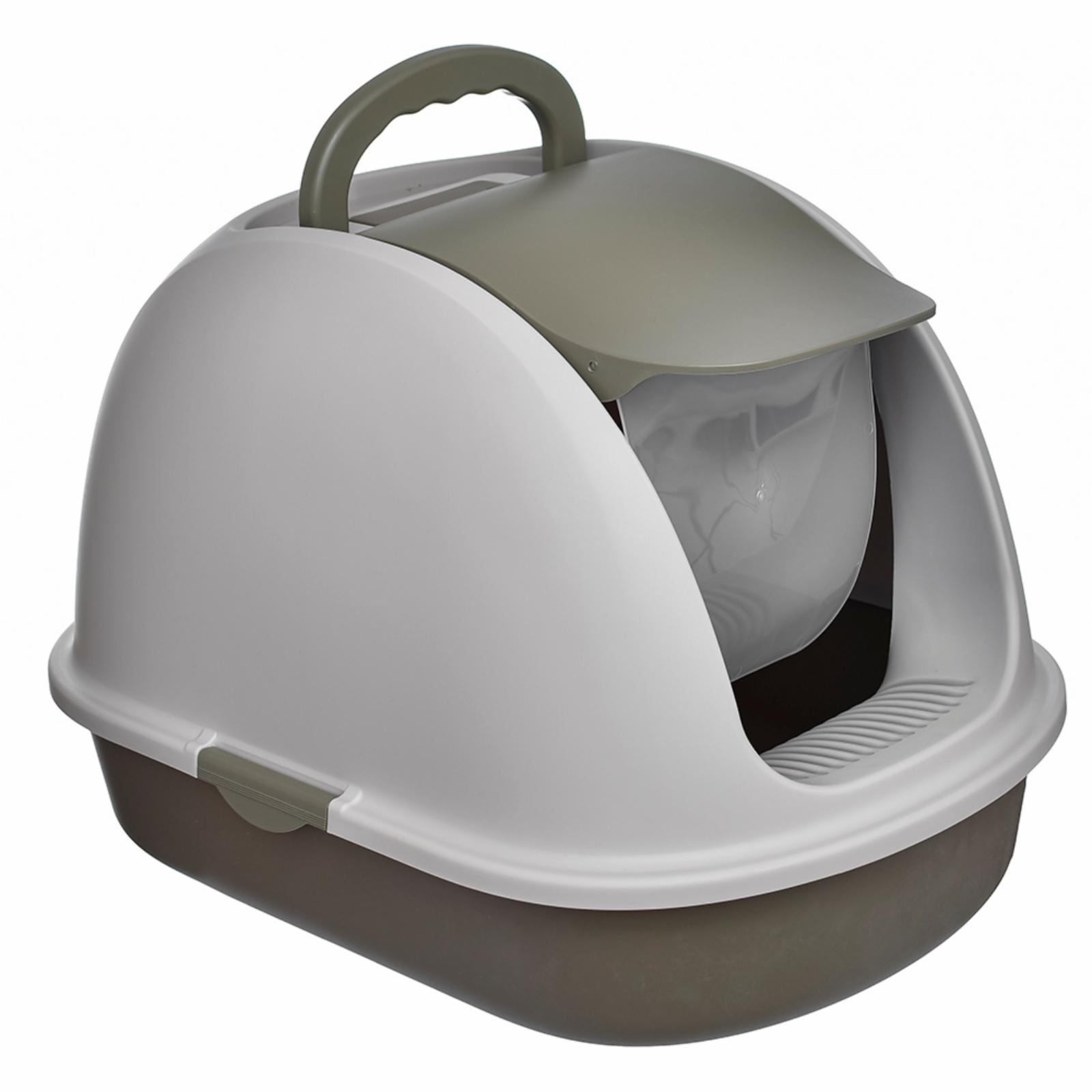 PETSHOP Туалет пластиковый закрытыйкофейный68,5*47*44,5 MSP-008 2.920 кг 59921