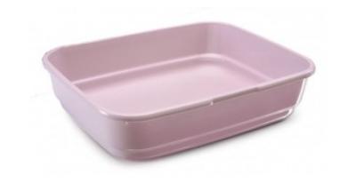 IMAC Туалет для кошек FELIX, розовый, 49,5х39х12см