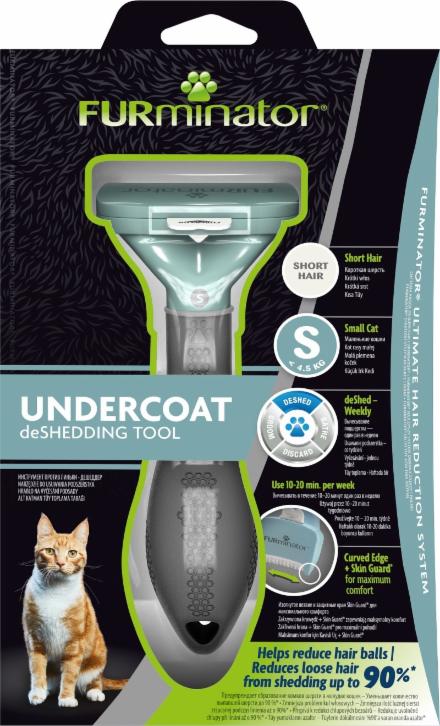 FURminator Фурминатор S для маленьких Кошек c короткой шерстью 151265 0.201 кг 37071