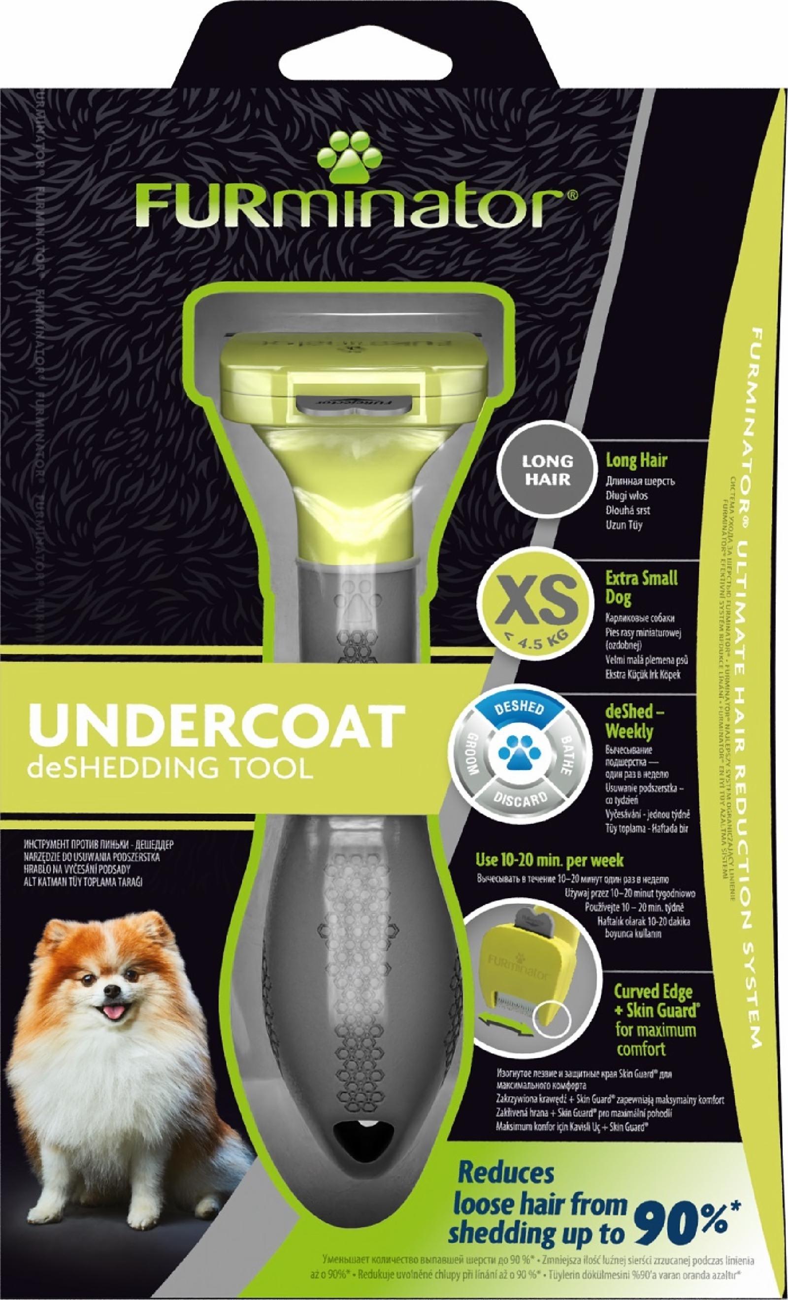 FURminator Фурминатор XS для карликовых Собак с длинной шерстью 151449 0.186 кг 37076
