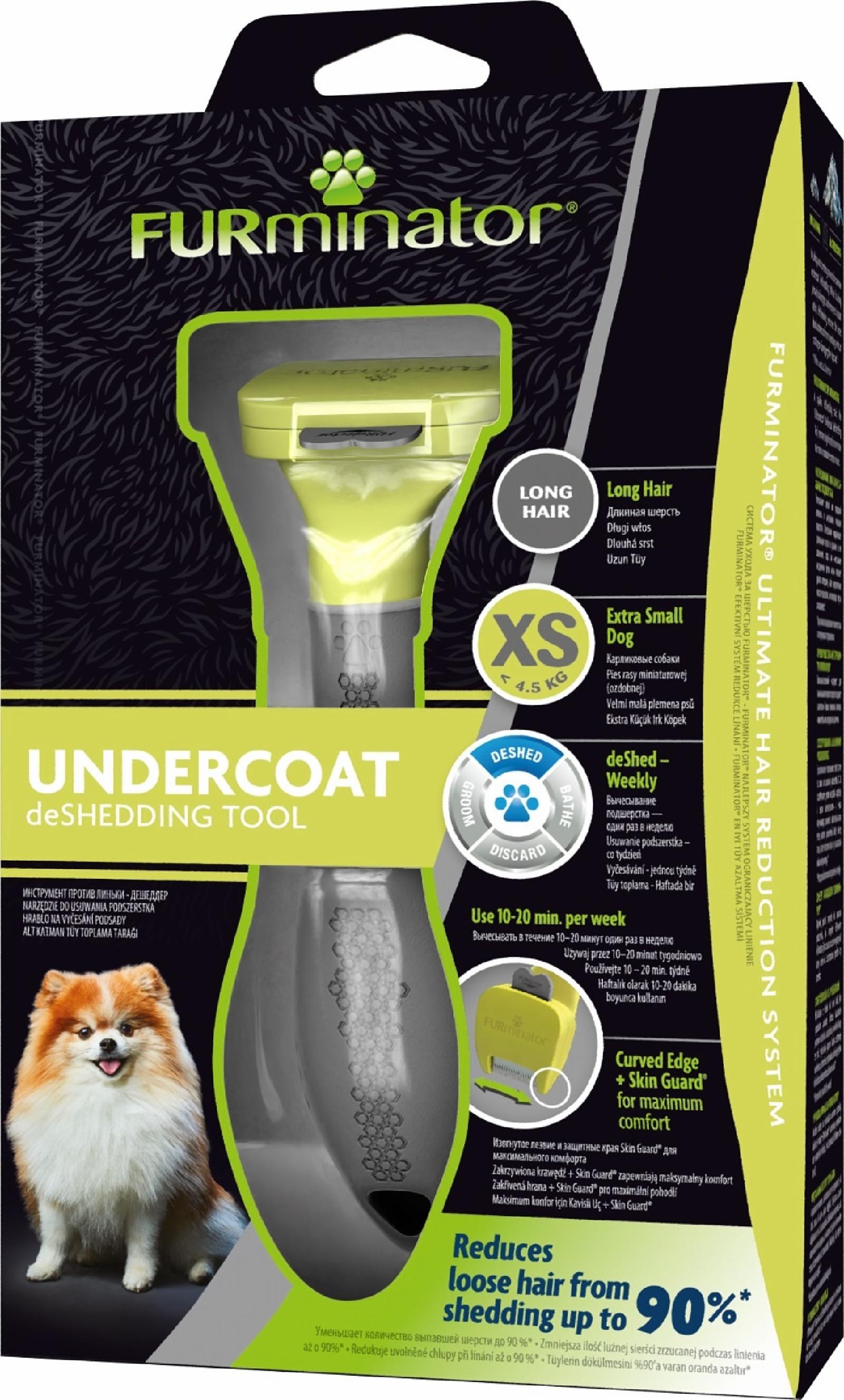 FURminator Фурминатор XS для карликовых Собак с длинной шерстью 151449 0.186 кг 37076