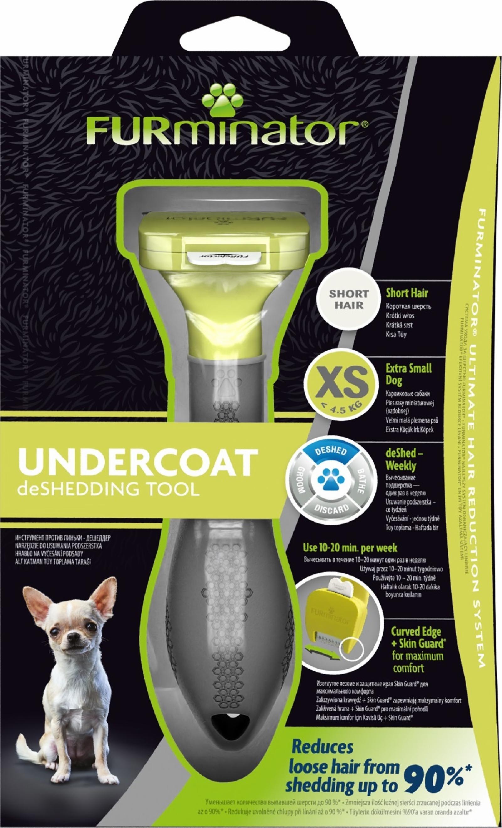 FURminator Фурминатор XS для карликовых Собак с короткой шерстью 144205 0.186 кг 37077