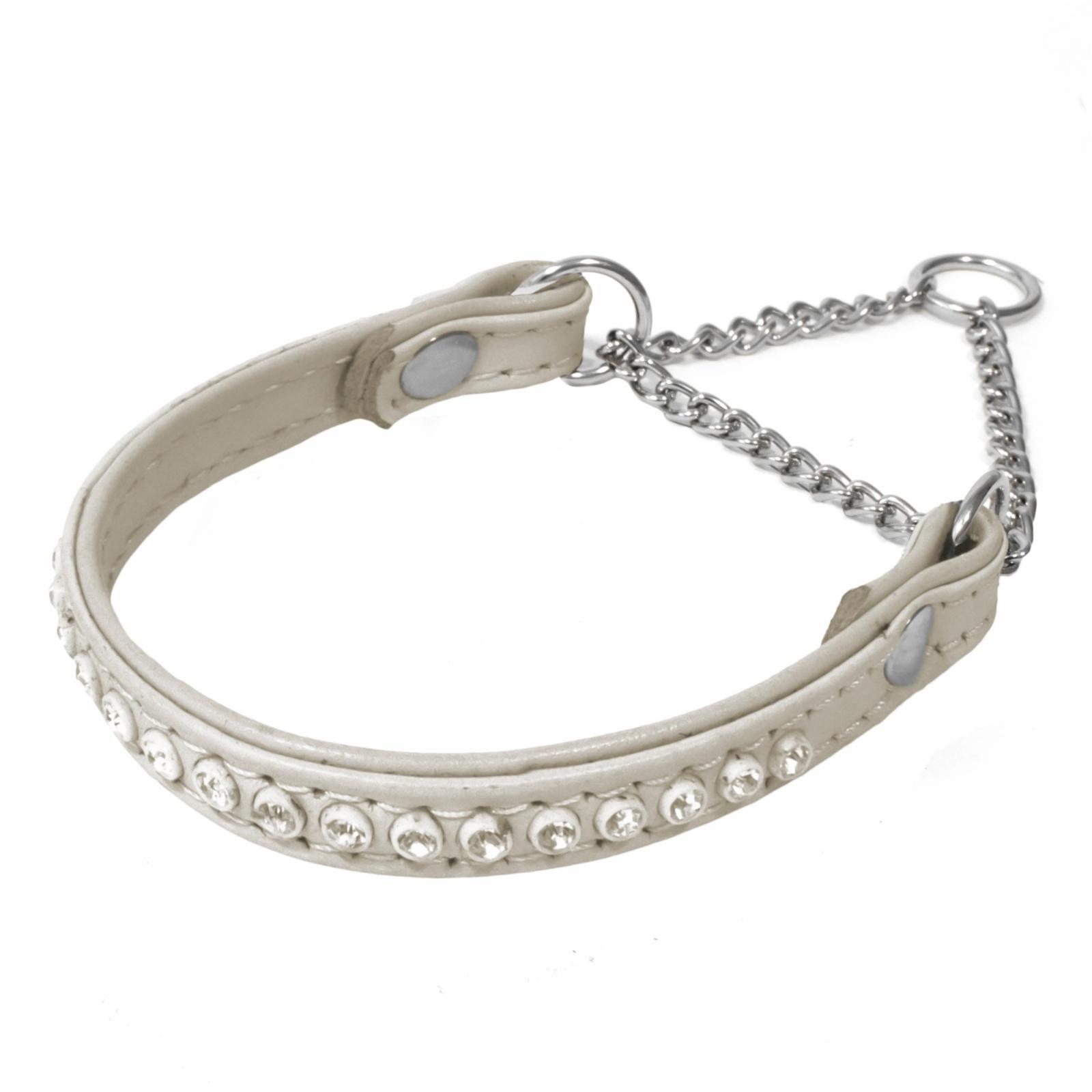 Yami Yami амуниция ВИА Удавка с прозрачными стразамиКлассика 12мм 15см бежевая 110604беж 99ред99 110604беж 0.016 кг 39647