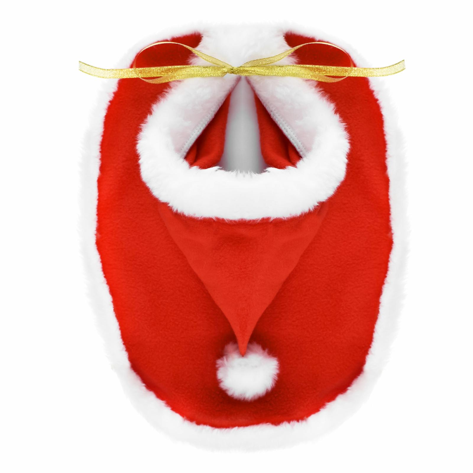 Tappi одежда Новогодняя накидка Клаус красная размер M (Ош - 30-45см) 28то22 0,100 кг 61986