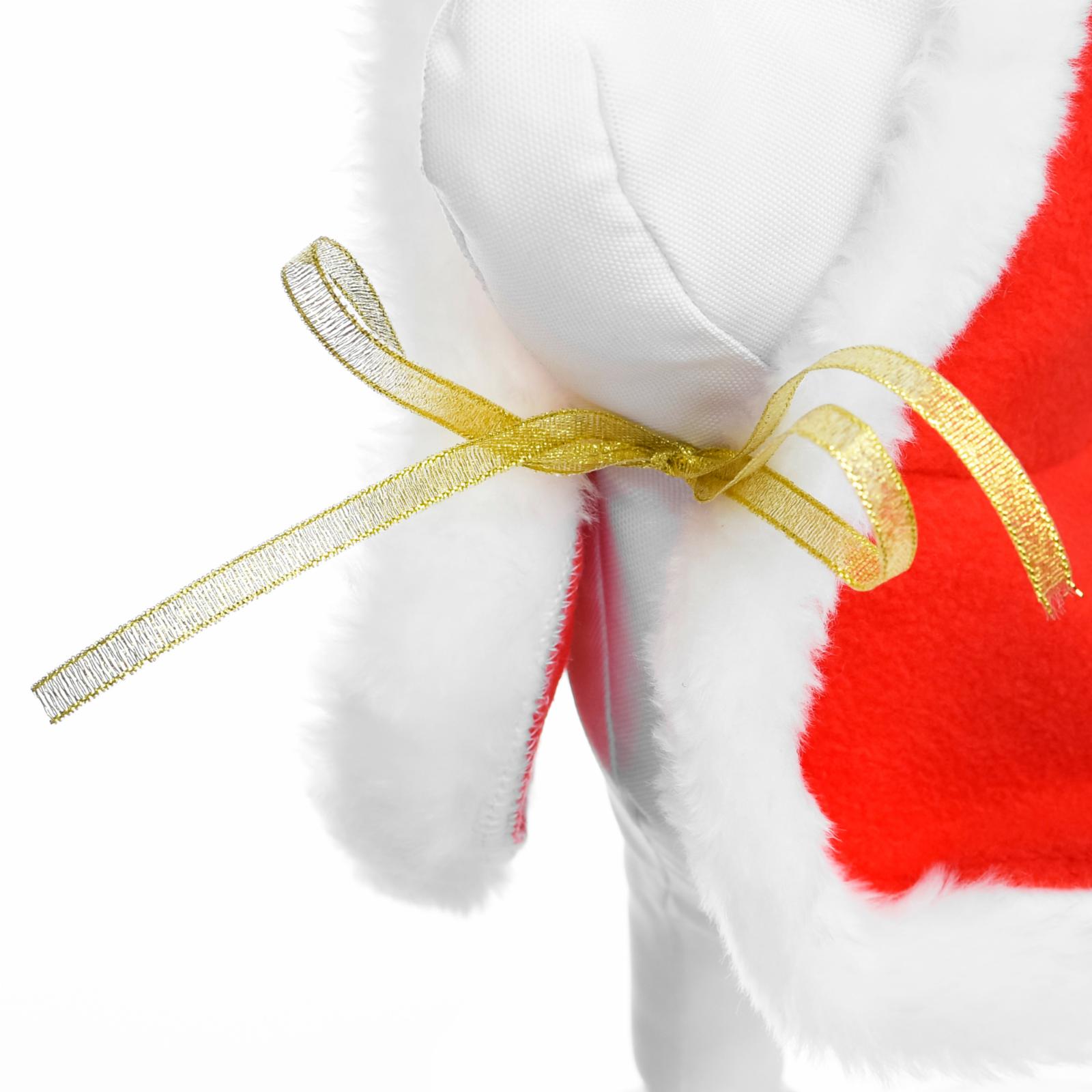 Tappi одежда Новогодняя накидка Клаус красная размер M (Ош - 30-45см) 28то22 0,100 кг 61986