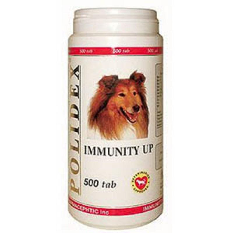 Polidex Immunity up витаминный комплекс для собак, повышение иммунитета 500 таб