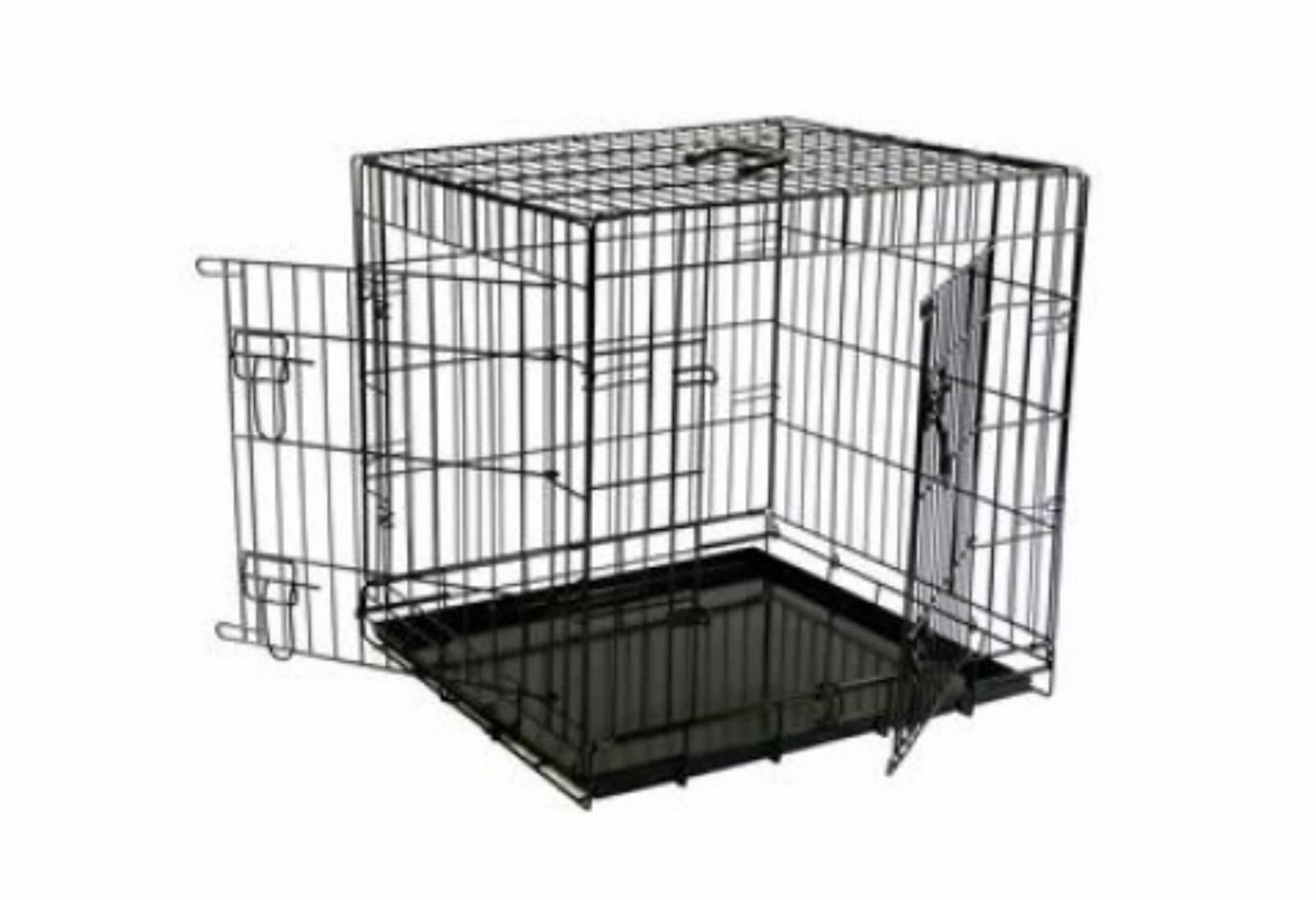 Papillon Клетка металлическая с 2 дверками 61 x 54 x 58 см черная облегченная61 x 54 x 58 cm (11) 151261L 7.000 кг 13836