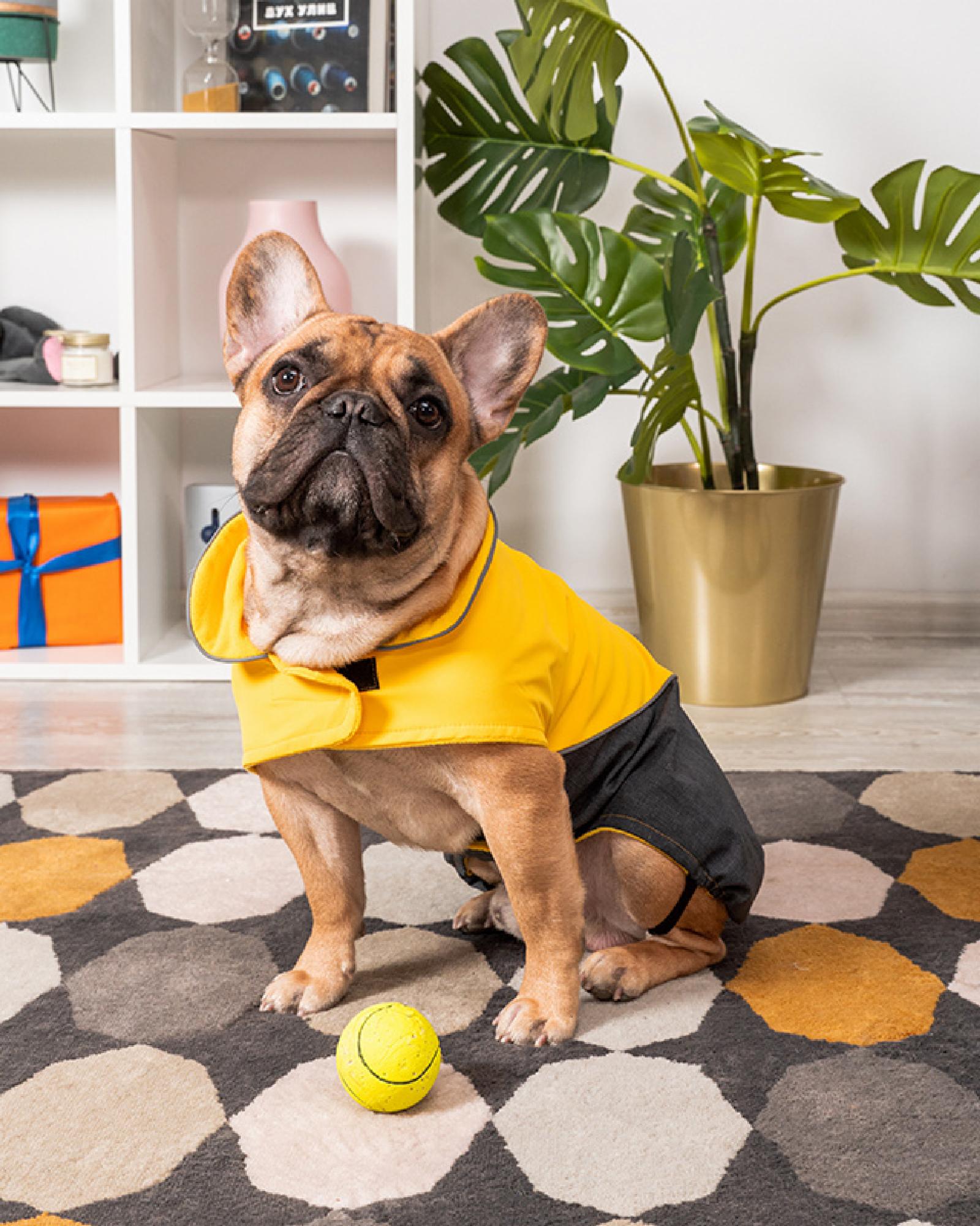 Tappi одежда Попона Блант для собак желтая размер 2XL спинка 46 см лд22ос 0.144 кг 51168